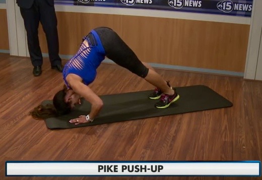 Pike Push Up - Ali McWilliams