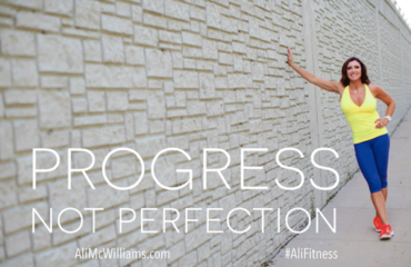 Progress Not Perfection